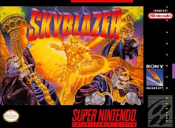 Skyblazer (USA) (Beta 1) box cover front